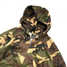 画像2: Rothco Thermal Lined Full Zip Hoodie Woodland Camo / ロスコ サーマル ラインド フルジップ フーディー ウッドランドカモ (2)