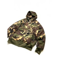 画像4: Rothco Thermal Lined Full Zip Hoodie Woodland Camo / ロスコ サーマル ラインド フルジップ フーディー ウッドランドカモ (4)