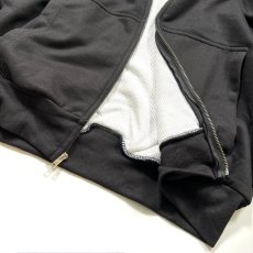 画像5: Rothco Thermal Lined Full Zip Hoodie Black / ロスコ サーマル ラインド フルジップ フーディー ブラック (5)