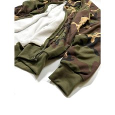 画像6: Rothco Thermal Lined Full Zip Hoodie Woodland Camo / ロスコ サーマル ラインド フルジップ フーディー ウッドランドカモ (6)