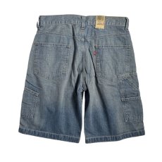 画像2: Levi's Loose Fit Carpenter Shorts Light Blue / リーバイス ルーズフィット カーペンター ショーツ ライトブルー (2)