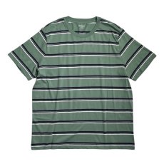 画像1: Old Navy S/S Border T-Shirts Green / オールドネイビー ボーダー Tシャツ グリーン (1)