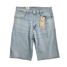 画像1: Levi's 569 Loose Straight Shorts Light Wash / リーバイス 569 ルーズ ストレート デニム ショーツ ライトウォッシュ (1)