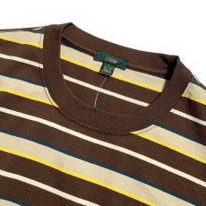 画像2: J.Crew S/S Border T-Shirts Brown Multi / ジェイクルー ボーダー Tシャツ ブラウンマルチ (2)