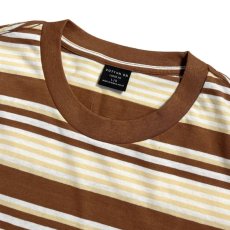 画像2: Cotton On S/S Border T-Shirts Brown Multi / コットンオン ボーダー Tシャツ ブラウンマルチ (2)