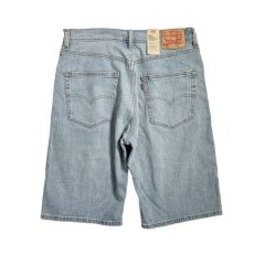 画像2: Levi's 569 Loose Straight Shorts Light Wash / リーバイス 569 ルーズ ストレート デニム ショーツ ライトウォッシュ (2)