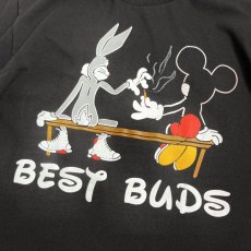 画像2: Best Buds S/S T-Shirts Black / ベストバッズ ショートスリーブ Tシャツ ブラック (2)