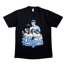 画像1: LA Dodgers MVP S/S T-Shirts Black / ドジャース MVP ショートスリーブ Tシャツ ブラック (1)