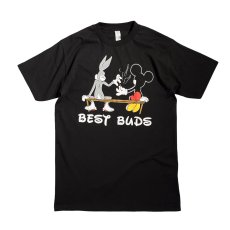 画像1: Best Buds S/S T-Shirts Black / ベストバッズ ショートスリーブ Tシャツ ブラック (1)