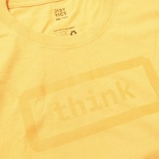 画像2: IBM Yellow Think S/S T-Shirts Maize Yellow / アイビーエム イエロー シンク ショートスリーブ Tシャツ メイズ イエロー  (2)