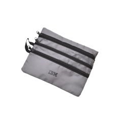 画像1: IBM Tech Accessory Travel Bag Grey / アイビーエム テック アクセサリー トラベル バッグ グレー (1)