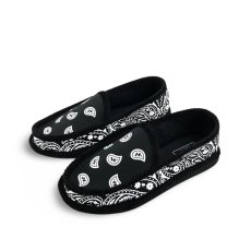 画像3: Trooper America Bandana Slipper BlackｘWhite / トゥルーパーアメリカ バンダナ スリッパ ブラックｘホワイト (3)