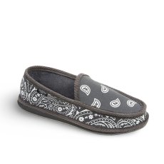 画像2: Trooper America Bandana Slipper GreyｘWhite / トゥルーパーアメリカ バンダナ スリッパ グレーｘホワイト (2)