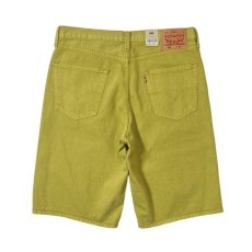 画像2: Levi's 469 Loose Fit Denim Shorts Yellow / リーバイス ルーズフィット デニム ショーツ イエロー (2)