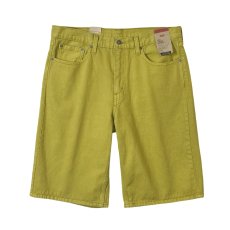 画像1: Levi's 469 Loose Fit Denim Shorts Yellow / リーバイス ルーズフィット デニム ショーツ イエロー (1)