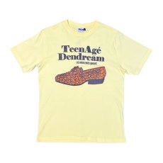 画像1: Den Teenage Daydream S/S T-Shirts Cream Yellow / デン ティーンエイジ デイドリーム Tシャツ クリームイエロー (1)