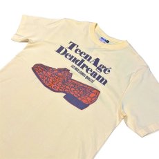 画像2: Den Teenage Daydream S/S T-Shirts Cream Yellow / デン ティーンエイジ デイドリーム Tシャツ クリームイエロー (2)