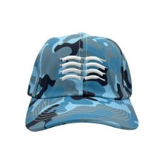 画像1: Den Old Logo Camo Cap Blue / デン オールドロゴ カモ キャップ ブルー (1)