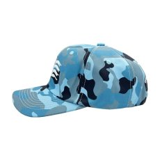 画像3: Den Old Logo Camo Cap Blue / デン オールドロゴ カモ キャップ ブルー (3)