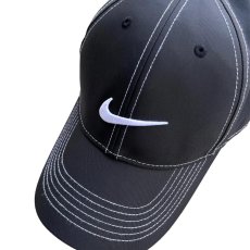 画像2: NIKE Golf Swoosh Front Cap Black / ナイキ ゴルフ スウォッシュ キャップ ブラック (2)