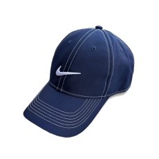 画像1: NIKE Golf Swoosh Front Cap Navy / ナイキ ゴルフ スウォッシュ キャップ ネイビー (1)