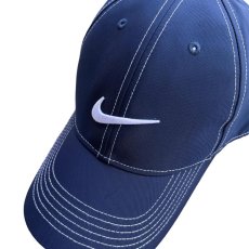 画像2: NIKE Golf Swoosh Front Cap Navy / ナイキ ゴルフ スウォッシュ キャップ ネイビー (2)