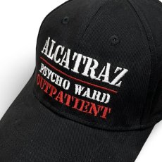 画像2: Alcatraz Psycho Ward Souvenir 6Panel Cap Black / アルカトラズ スーベニア 6パネル キャップ ブラック (2)