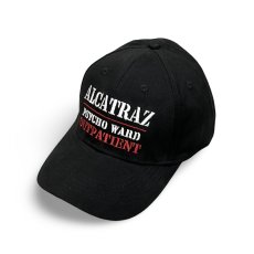 画像1: Alcatraz Psycho Ward Souvenir 6Panel Cap Black / アルカトラズ スーベニア 6パネル キャップ ブラック (1)