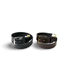 画像1: Carhartt USA Hamilton Leather Belt / カーハート ハミルトン レザーベルト (1)