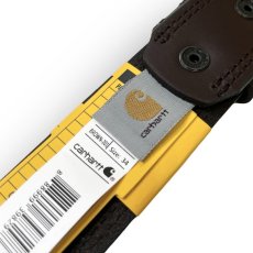 画像9: Carhartt USA Hamilton Leather Belt / カーハート ハミルトン レザーベルト (9)