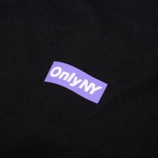 画像2: ONLY NY Block Logo T-Shirts BlackｘPurple / オンリーニューヨーク ブロックロゴ Tシャツ ブラックｘパープル (2)