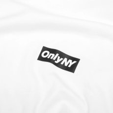 画像2: ONLY NY Block Logo T-Shirts WhiteｘBlack / オンリーニューヨーク ブロックロゴ Tシャツ ホワイトｘブラック (2)