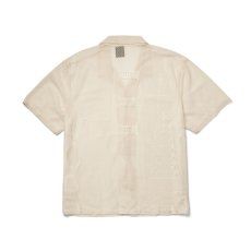 画像2: HUF World Tour Lace Shirts Ivory / ハフ ワールドツアー レース シャツ アイボリー (2)