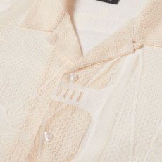 画像3: HUF World Tour Lace Shirts Ivory / ハフ ワールドツアー レース シャツ アイボリー (3)