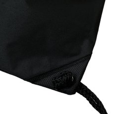 画像8: Port Authority Cinch Pack with Mesh Trim Black / ポートオーソリティ メッシュトリム シンチパック ブラック (8)