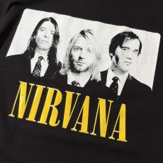 画像2: Nirvana S/S T-Shirts Black / ニルヴァーナ ショートスリーブ Tシャツ ブラック (2)