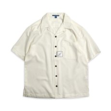 画像1: Port Authority Easy Care S/S Camp Shirts Ivory / ポートオーソリティ ショートスリーブ イージー ケア キャンプ シャツ アイボリー (1)