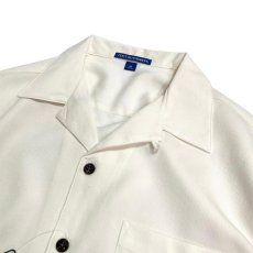 画像2: Port Authority Easy Care S/S Camp Shirts Ivory / ポートオーソリティ ショートスリーブ イージー ケア キャンプ シャツ アイボリー (2)