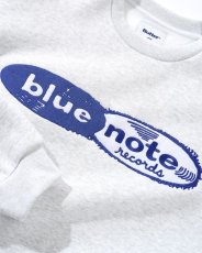 画像3: Butter GoodsｘBlue Note Records Logo Felt Applique Crewneck Ash / バターグッズｘブルーノート クルーネック スウェット アッシュ (3)