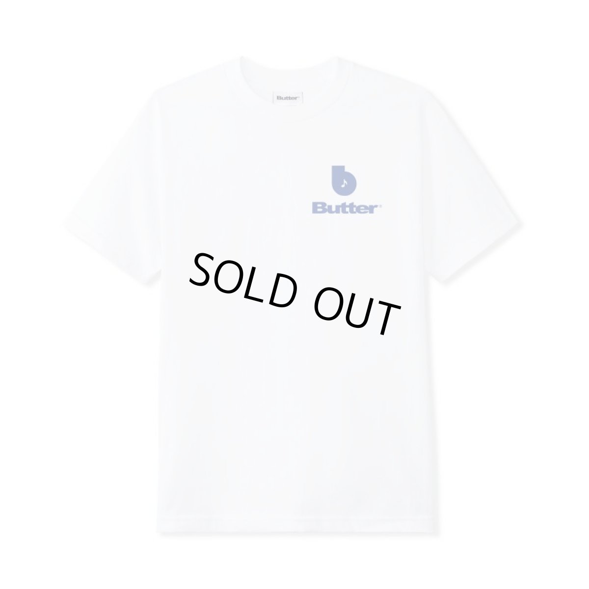 画像1: Butter GoodsｘBlue Note Finest Logo Tee White / バターグッズｘブルーノート ファイネスト ロゴ Tシャツ ホワイト (1)