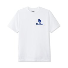 画像1: Butter GoodsｘBlue Note Finest Logo Tee White / バターグッズｘブルーノート ファイネスト ロゴ Tシャツ ホワイト (1)