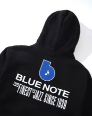 画像3: Butter GoodsｘBlue Note Finest Logo Pullover Hood Black / バターグッズｘブルーノート ファイネスト ロゴ プルオーバー フーディ ブラック (3)