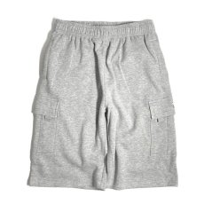 画像1: PRO CLUB Heavyweight Fleece Cargo Shorts Heather Grey / プロクラブ へビーウェイト フリース カーゴショーツ ヘザーグレー (1)