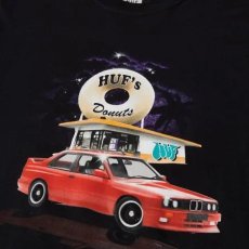 画像2: HUF Drive Thru T-Shirts Black / ハフ ショートスリーブ Tシャツ ブラック (2)