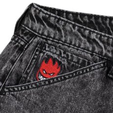 画像3: SPITFIRE Bighead Fill Denim Pants Black Stone Wash / スピットファイア ビッグヘッド フィル デニムパンツ ブラックストーンウォッシュ (3)