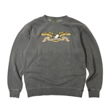 画像1: Anti Hero Eagle Premium Crewneck Sweatshirts Pigment Black / アンタイヒーロー イーグル クルーネックスウェット ピグメントブラック (1)