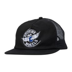 画像1: SPITFIRE Flying Classic Snapback Cap BlackｘWhiteｘBlue / スピットファイア フライング クラシック スナップバック ブラック (1)