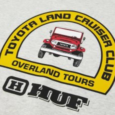 画像4: HUFｘLand Cruiser Overland Touring Crewneck Ash / ハフｘランドクルーザー クルーネック スウェット アッシュ (4)