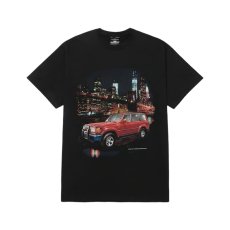 画像1: HUFｘLand Cruiser Big Poppa J8 Tee Black / ハフｘランドクルーザー ショートスリーブ Tシャツ ブラック (1)