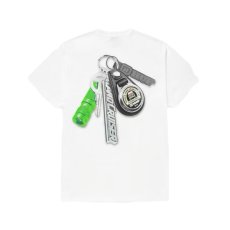 画像2: HUFｘLand Cruiser Shine Keychain Tee White / ハフｘランドクルーザー ショートスリーブ Tシャツ ホワイト (2)